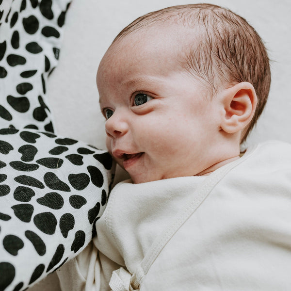 Etta Loves Sensory Baby Muslins 2-Pack — Animal Print, Birth to 12 Months