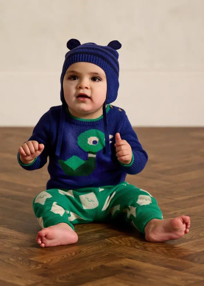 Arwen - Blueberry Duck Knit Sweater SWEATER