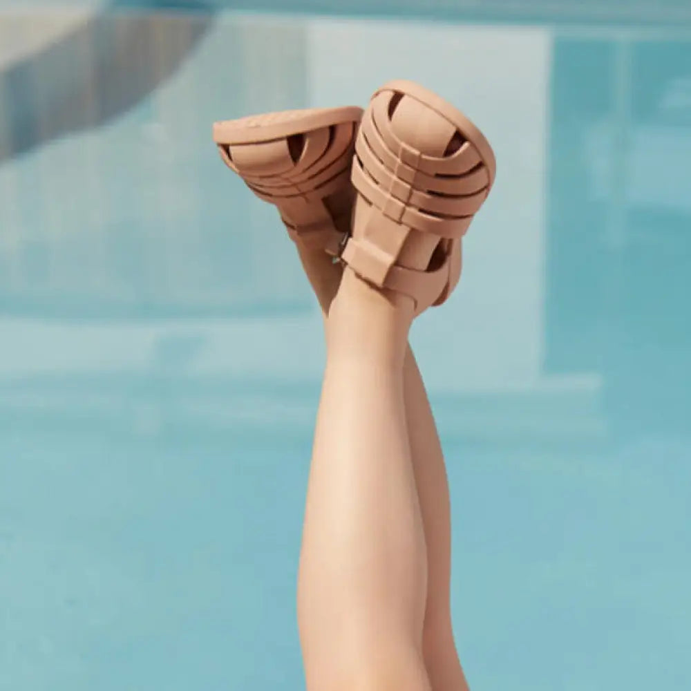 Athena - Pink Jelly Shoe - The bonniemob 