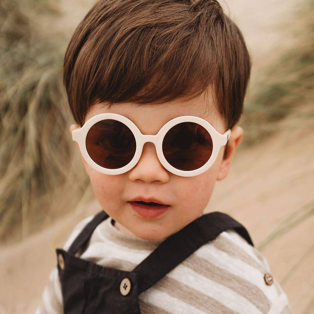 Babiators Original Euro Round Sunglasses - Sweet Cream - The bonniemob 