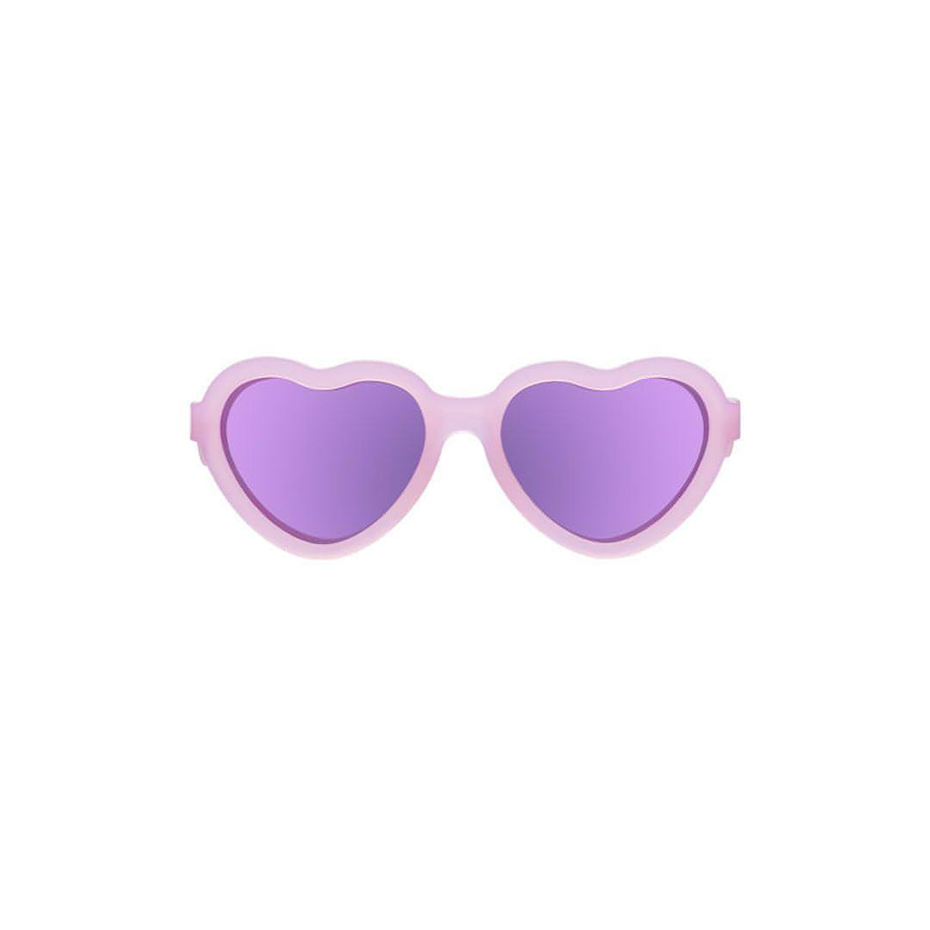 Babiators Polarised Heart Sunglasses - Frosted Pink