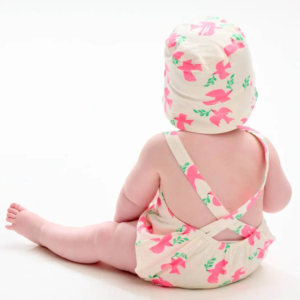 Beach - Doves Bubble Romper - The bonniemob 