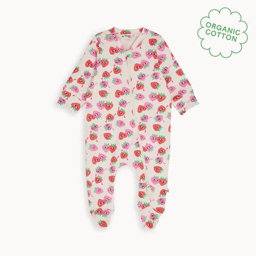 Berrylove - Zip Front Baby Sleepsuit - The bonniemob 