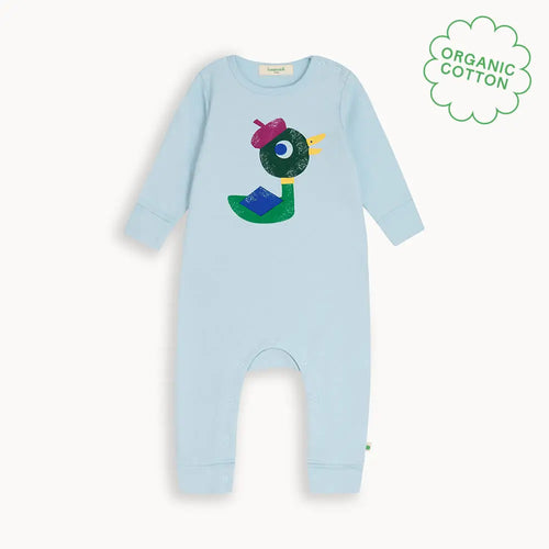 Birch - Monsieur Mallard Playsuit PLAYSUIT / BABYGROW / ROMPER