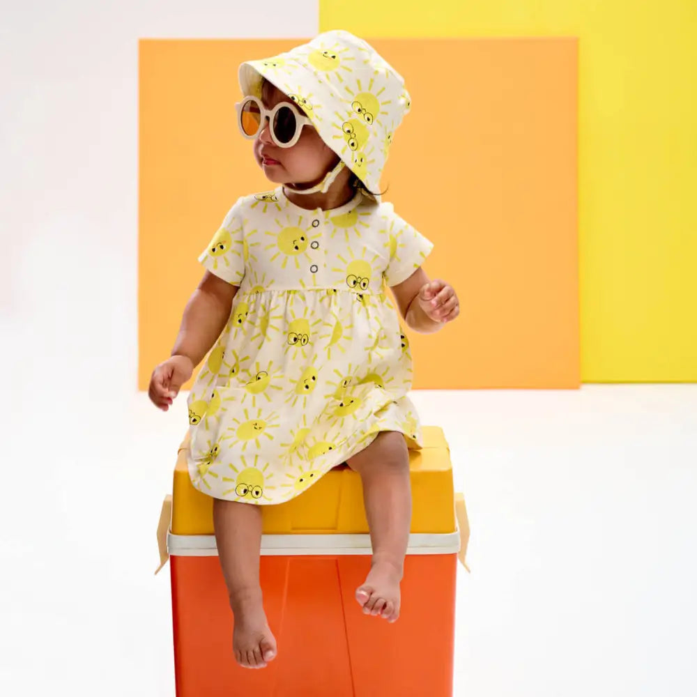 Birling - Sunshine Printed Dress With Pockets - The bonniemob 