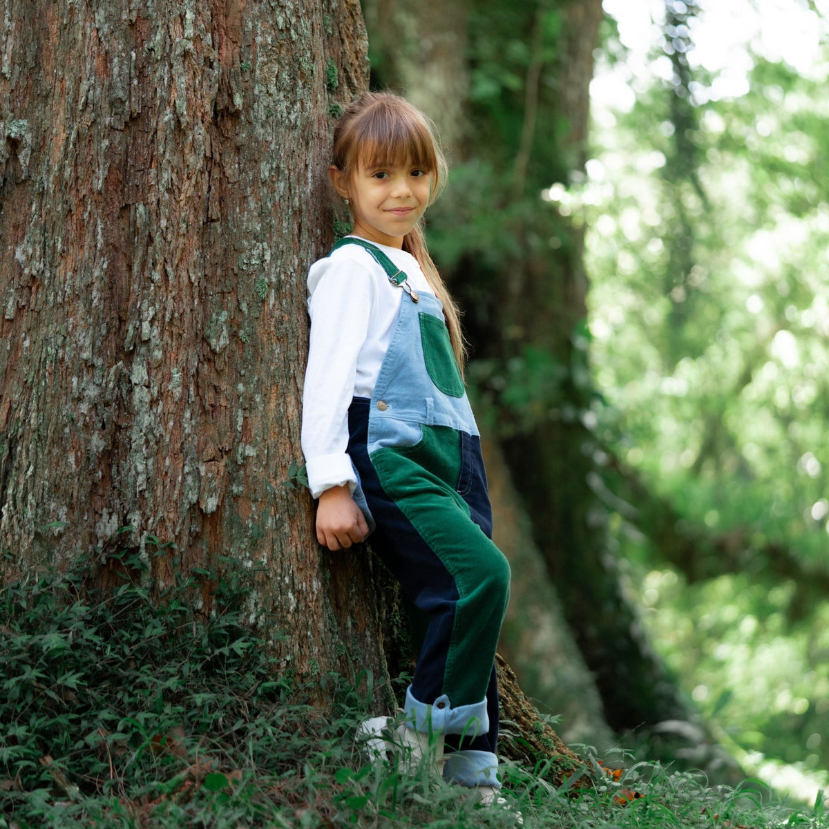 Blackthorn Patchwork Corduroy Dungarees