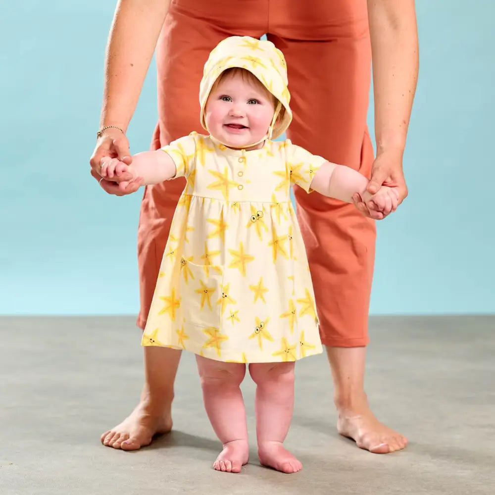 Cari - Starfish Dress With Pockets - The bonniemob 