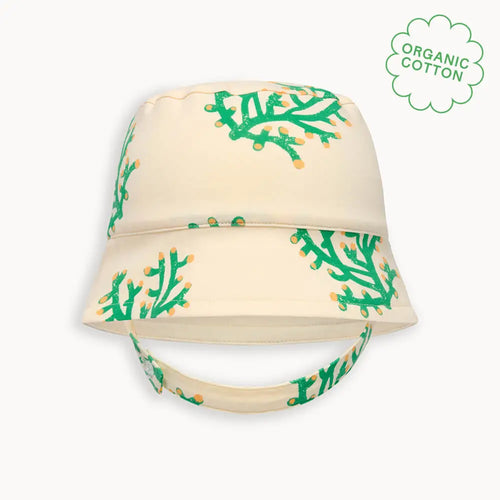 Chill - Coral Sun Hat - The bonniemob 