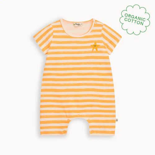Cockle - Orange Stripe Shortie - The bonniemob 