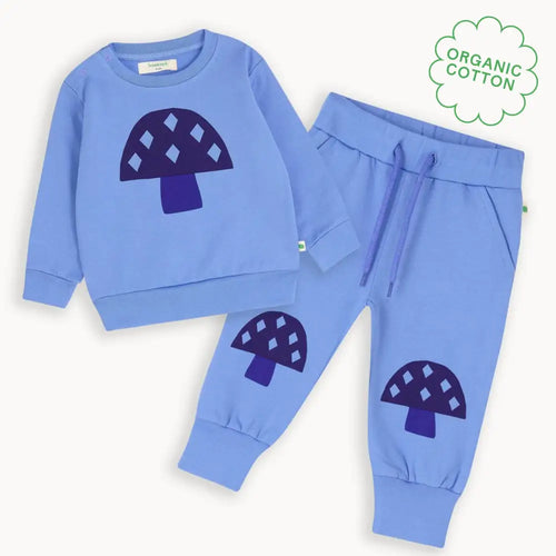 Cosmo & Crumpet Set - Mushroom Sweatshirt & Jogger Set OUTFIT