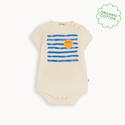 Creek - Blue Stripe Bodysuit - The bonniemob 