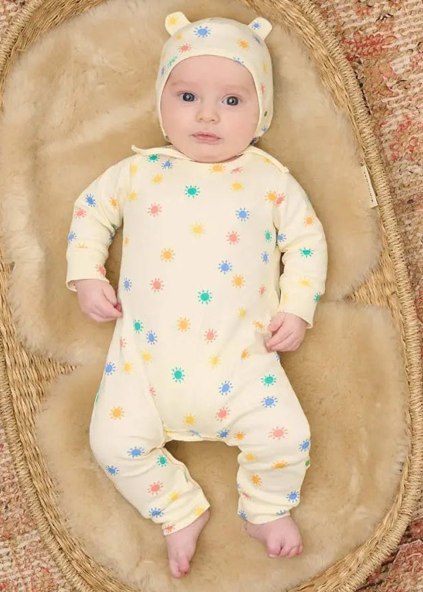 Dreamy - Rainbow Sunshine Baby Playsuit