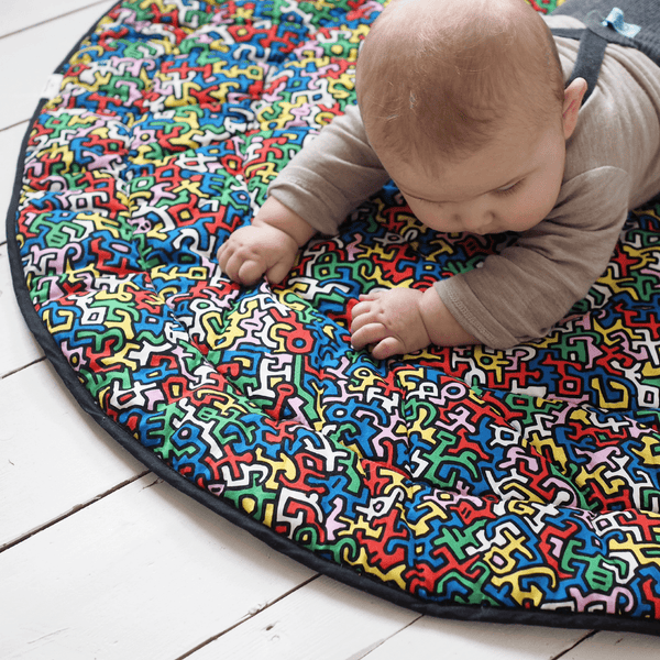 Etta Loves x Keith Haring Reversible Baby Playmat — Birth to 12 Months