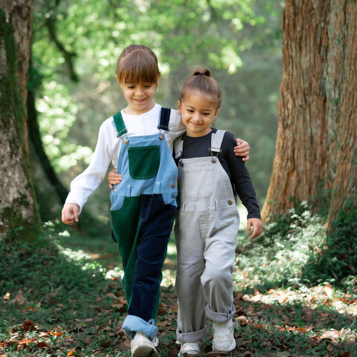 Blackthorn Patchwork Corduroy Dungarees