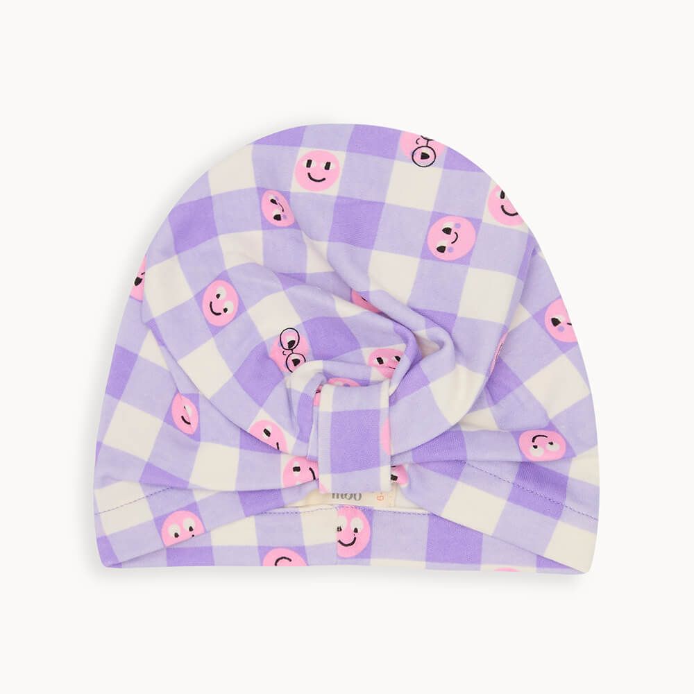 Cottoncandy - Lilac Tiddlywink Turban Hat - The bonniemob 