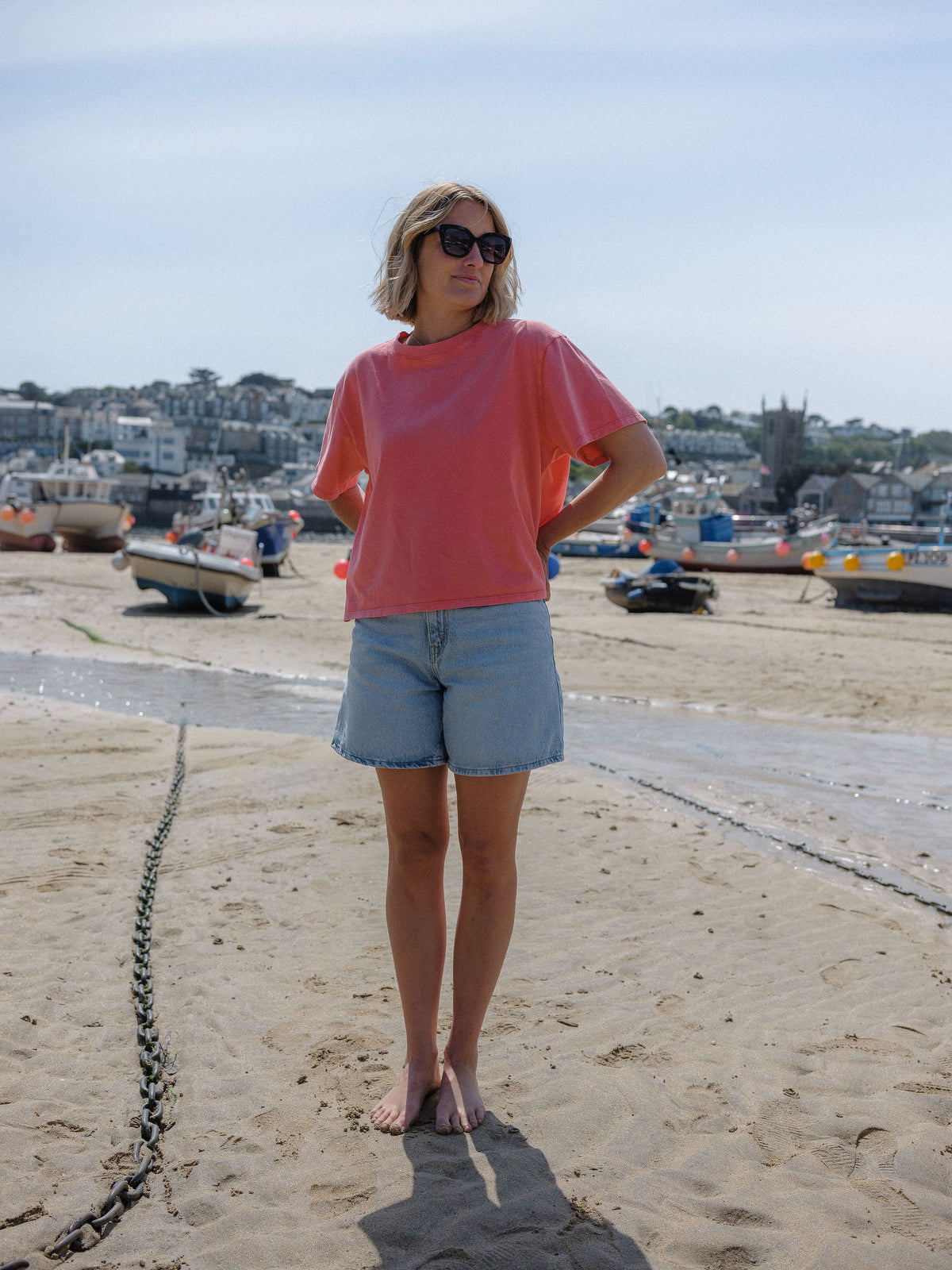 Black and Pink Cat Eye Sunglasses — Zoe de Pass Lauryn
