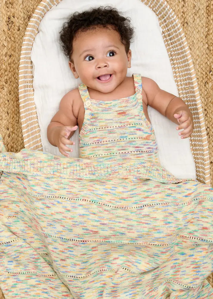 Magic - Space Dye Knitted Bubble Romper