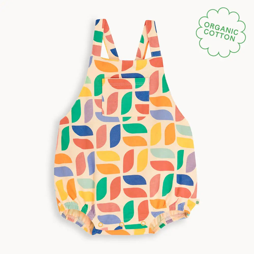 Mallorca - Kaleidoscope Baby Bubble Romper PLAYSUIT / BABYGROW / ROMPER