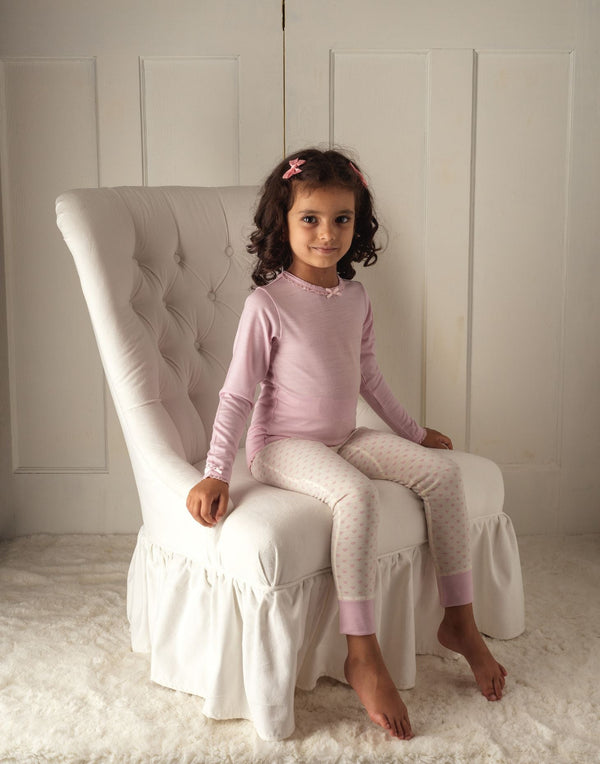 Merino Long Sleeve, Rachel Riley for Smalls, Sugar Pink - The bonniemob 