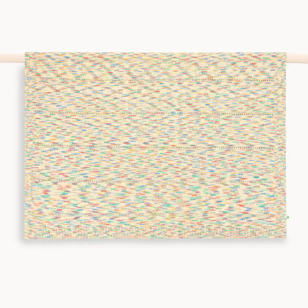 Merry - Space Dye Knitted Baby Blanket Shawl