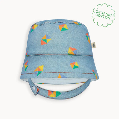 Miso - Beach Hut Denim Sun Hat - The bonniemob 