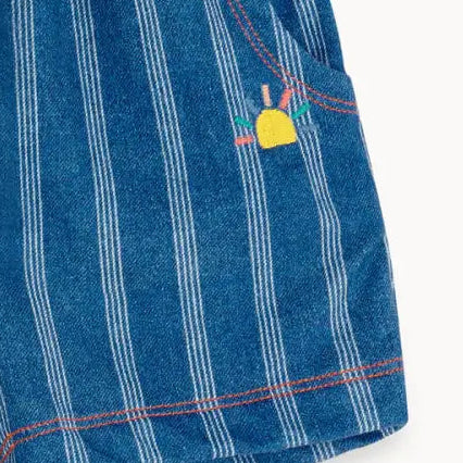 Mykanos - Denim Pinstripe Baby & Kids Shorts TROUSERS / LEGGING / SHORTS