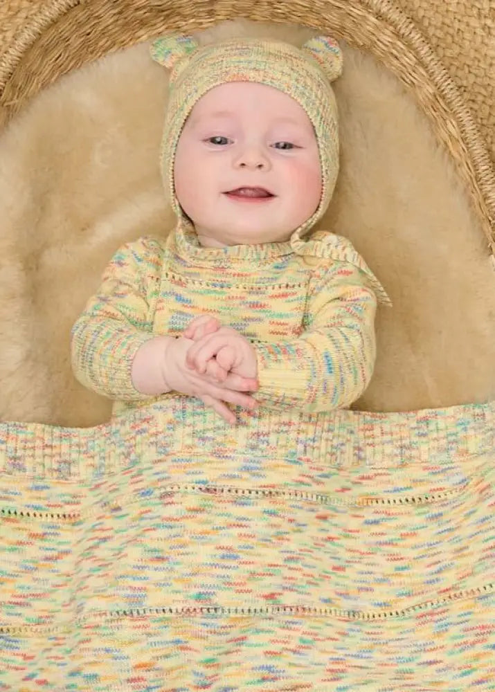 Mystic - Space Dye Knitted Baby Onesie Playsuit