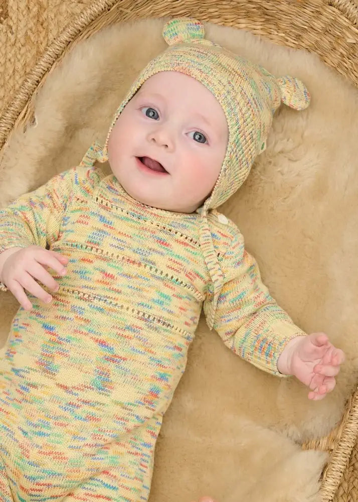 Mystic - Space Dye Knitted Baby Onesie Playsuit