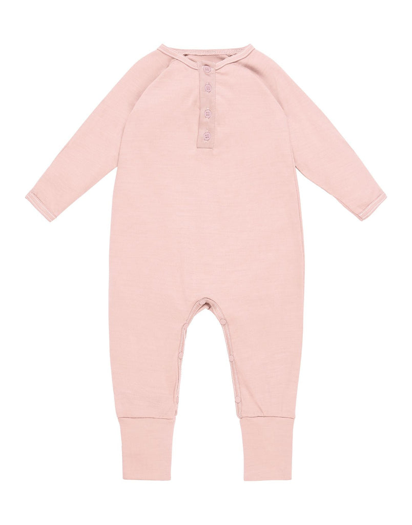 Onesie, Pink Peach Blossom - The bonniemob 
