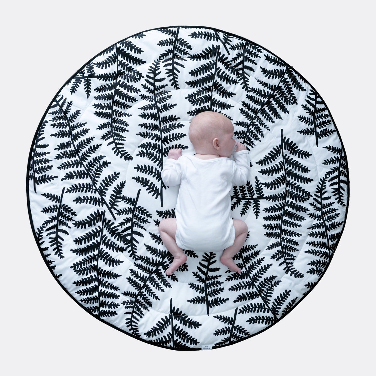 Etta Loves Reversible Baby Playmat — Plant Print, Birth to 12 Months