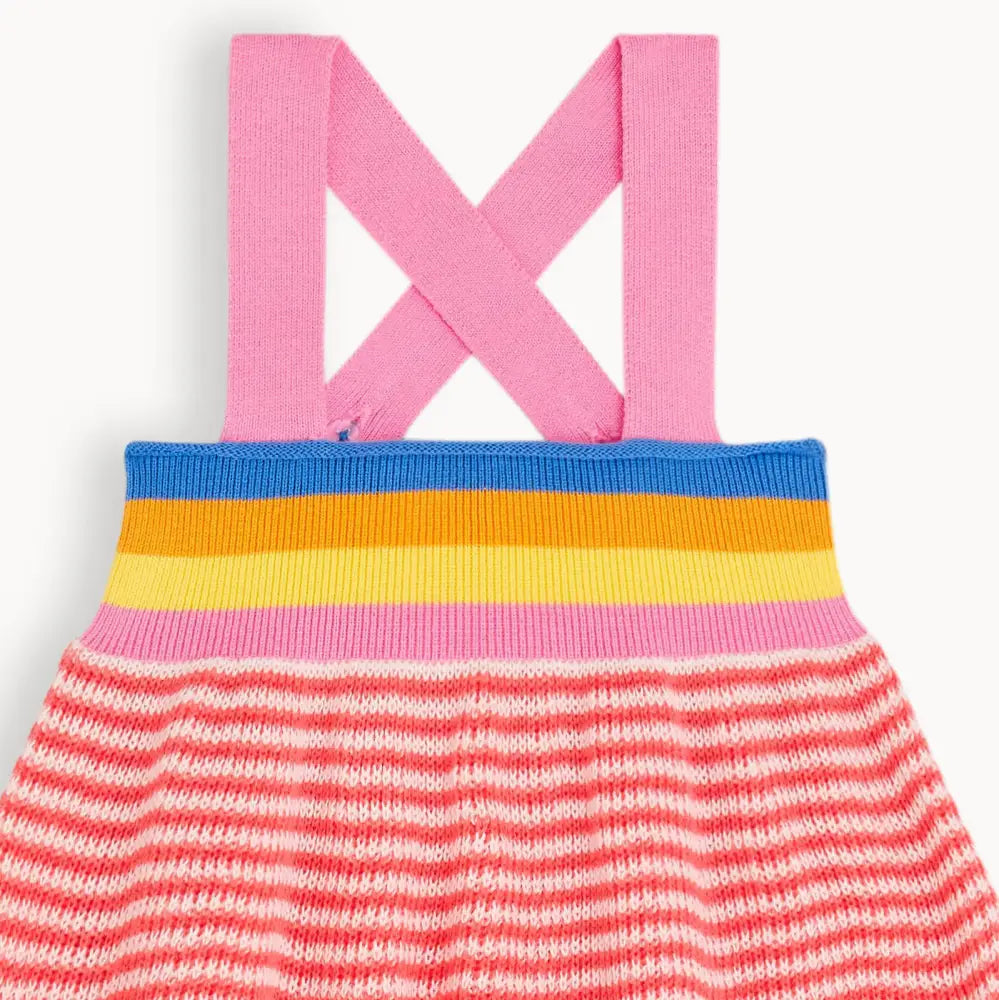 Poole - Red Knitted Sun Dress - The bonniemob 