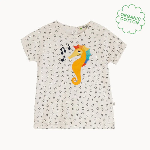 ROCKNESS - Seahorse Applique T Shirt - The bonniemob 