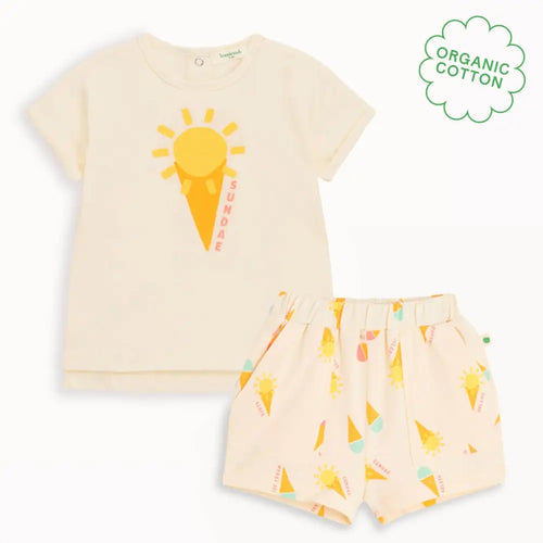 Santorini & Sailor Set - Gelato Baby & Kids T-Shirt & Short Set OUTFIT