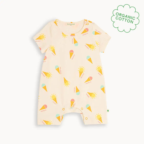 Skiff - Gelato Jersey Baby & Toddler Shorty Playsuit PLAYSUIT / BABYGROW / ROMPER