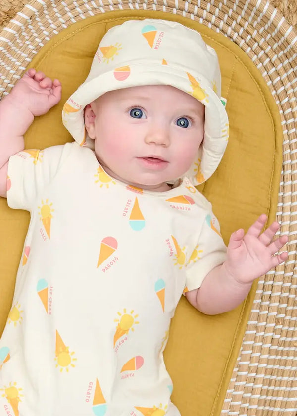 Skiff - Gelato Jersey Baby & Toddler Shorty Playsuit