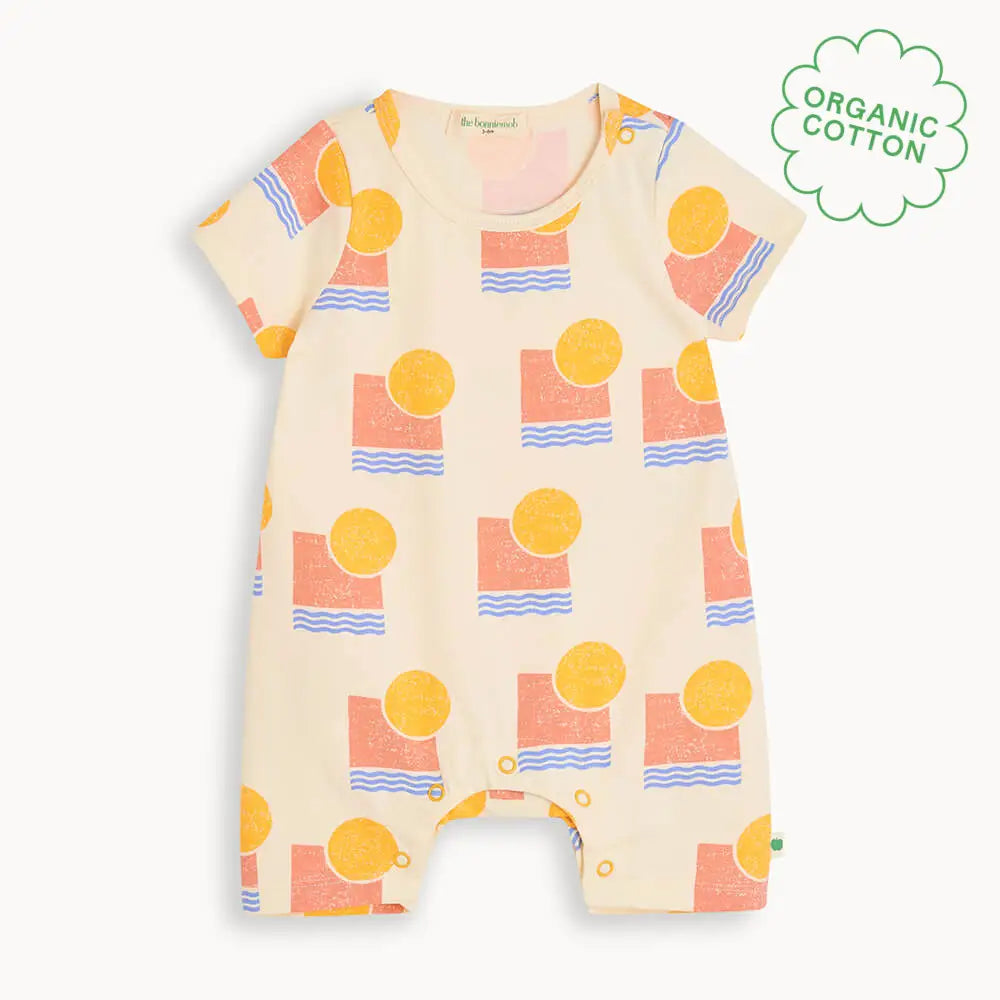 Skiff - Sunset Jersey Baby & Toddler Shorty Playsuit PLAYSUIT / BABYGROW / ROMPER