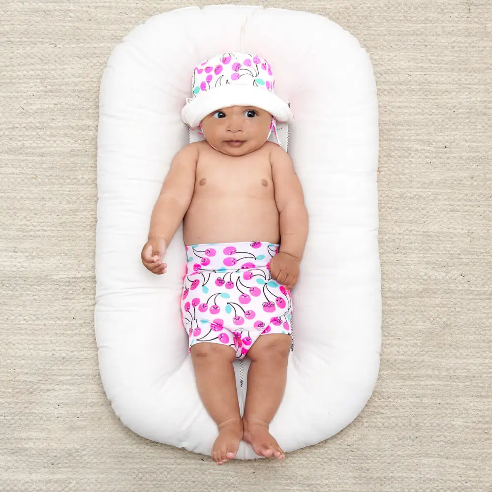 SOAK - New Pink Cherries UV Swim Knickers - The bonniemob 