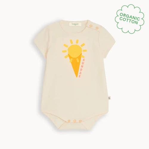 Sorbetto - Gelato Jersey Baby Bodysuit PLAYSUIT / BABYGROW / ROMPER