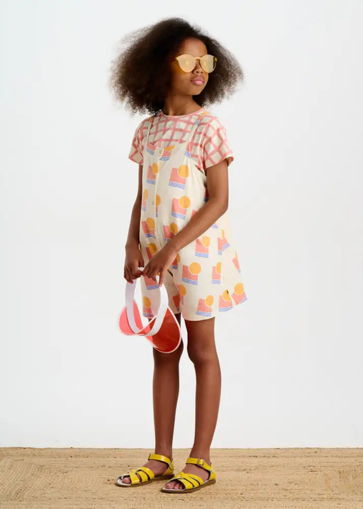 Sorrento - Sunset Jersey Baby & Kids Dungaree Jumpsuit