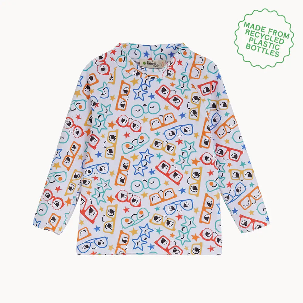 SPLASH - New Rainbow Sunnies UV Rash Top - The bonniemob 