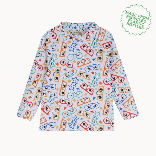 SPLASH - New Rainbow Sunnies UV Rash Top - The bonniemob 