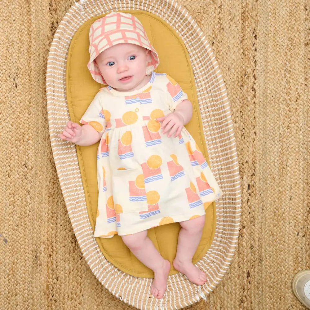 Sprinkles - Sunset Jersey Baby & Kids Short Sleeve Dress