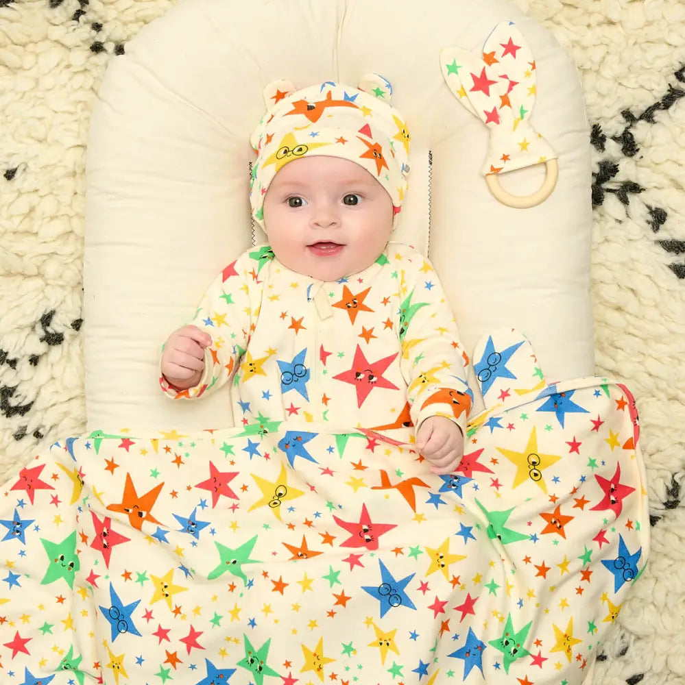 Starbite - Baby Teething Ring - The bonniemob 