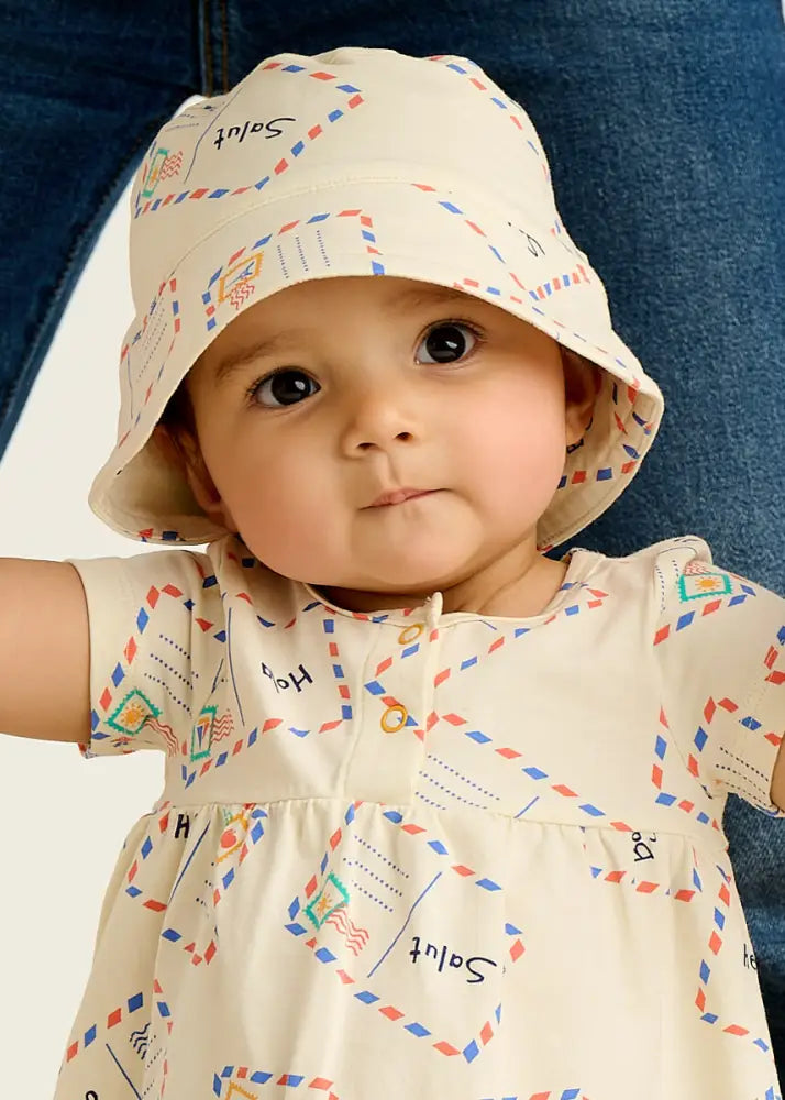 Sunrise - Postcard Jersey Baby & Kids Sun Hat