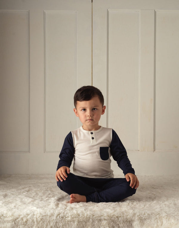 The 24 Hour Trouser, Rachel Riley For Smalls, French Navy - The bonniemob 