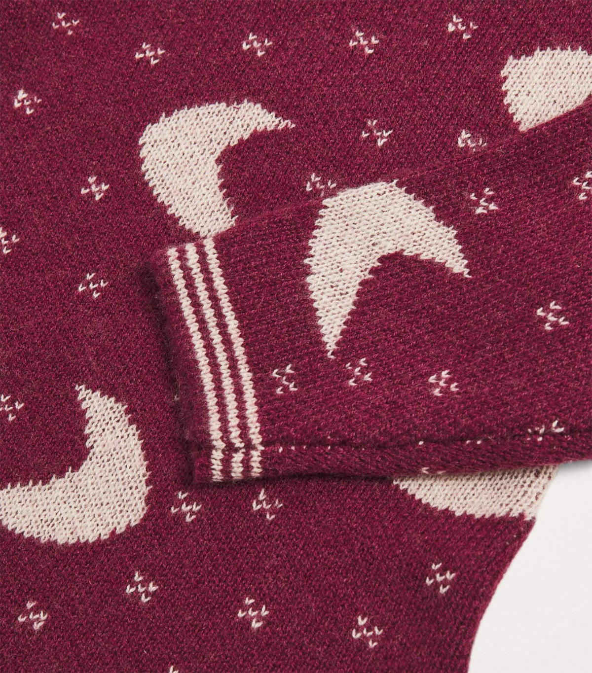 Twinkle AW24 SAMPLE - Berry Mix Moon Knit Sweater - The bonniemob 