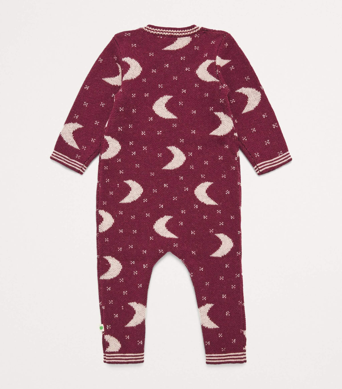 Twilight AW24 SAMPLE - Berry Mix Moon Knit Playsuit - The bonniemob 