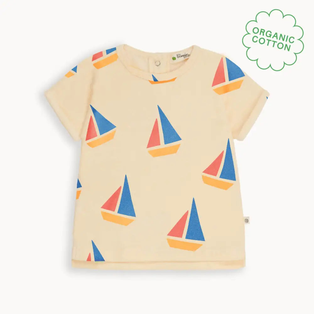 Topper - Multicolour Sailboat Baby & Kids T-Shirt T-SHIRT