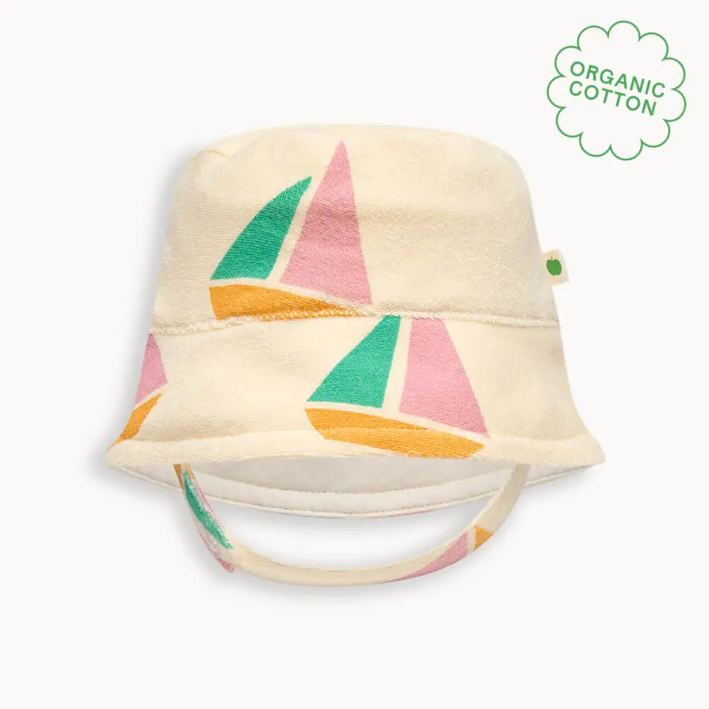 Tuscany - Pink Sailboat Baby & Kids Sun Hat HAT