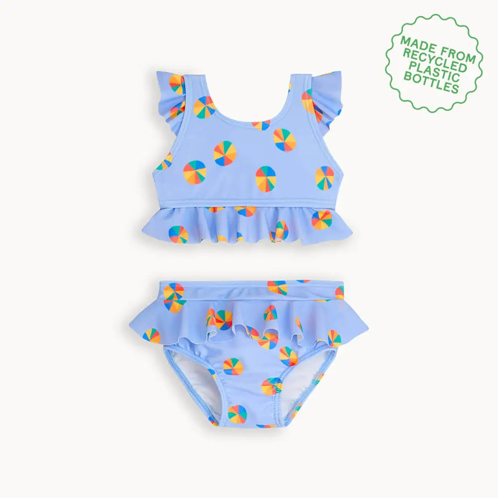 Waikiki - Rainbow Beachball 2 Piece Bikini Set - The bonniemob 